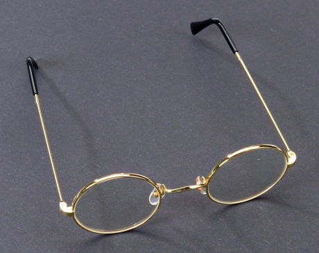 Omabrille Opabrille mit Gläser  Nikolausbrille Weihnachtsmannbrille