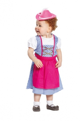 Heidi Kleid Kinderkostüm Kleinkinder Verkleidung Oktoberfest Kinderpar