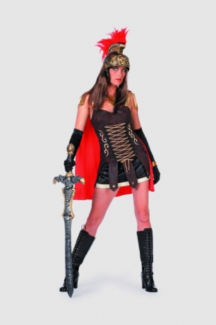 Spartacus Lady Damenkostüm Römerin Faschingskostüm Mottoparty Kostümfe