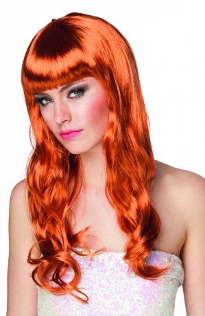  Perücke Chique kupfer