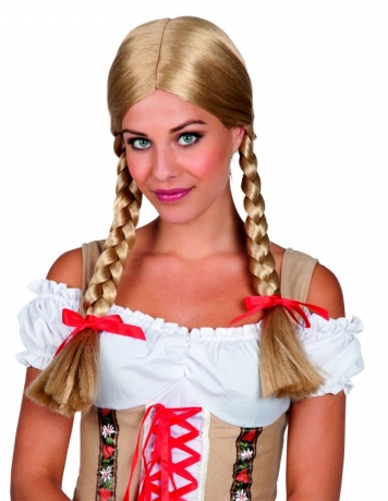 Heidi Damenperücke Zopfperücke Resiperücke Wiesnperücke Oktoberfest