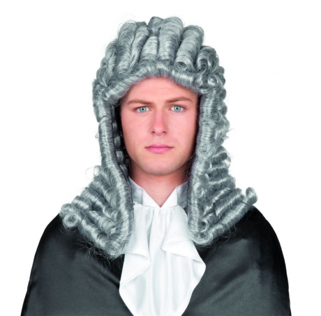 Judge Richterperücke Barok Rokoko Anwalt Gerichtshof