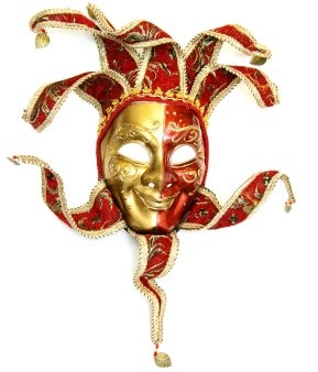 Maske Venedig Mann Maskenball Fasching Karneval
