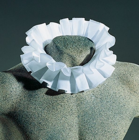 Clown Clownkragen weiß Zirkus Kindergeburtstag Mittelalter