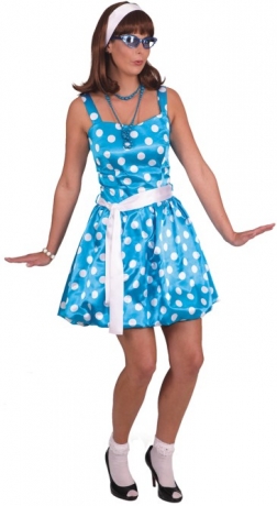 Ballonkleid 50er 60er Jahre Rock n Roll Partykleid Kostümfest Fasching