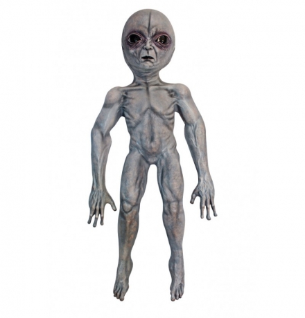 Grey Alien Alienfigur Außerirdische Deko Figur Area 51 Marsmännchen
