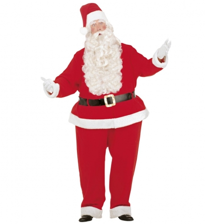 Dicker Nikolaus Weihnachtsmann Nikolauskostüm Weihnachtsmannkostüm