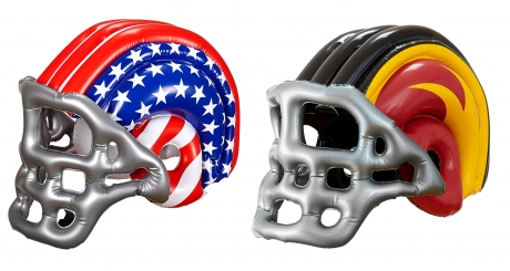 Football Footballhelm Rugby aufblasbar Amerika Deutschland