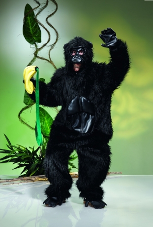 Gorilla Gorillakostüm Affe Affenkostüm Maskotchen Promotion