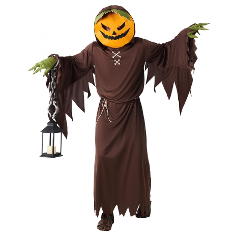 Halloween Halloweenkostüm Evil Pumkin Kürbis Horror