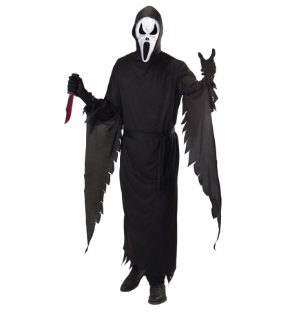 Halloween Halloweenkostüm Geist Gespenst Horrorkostüm mit Maske