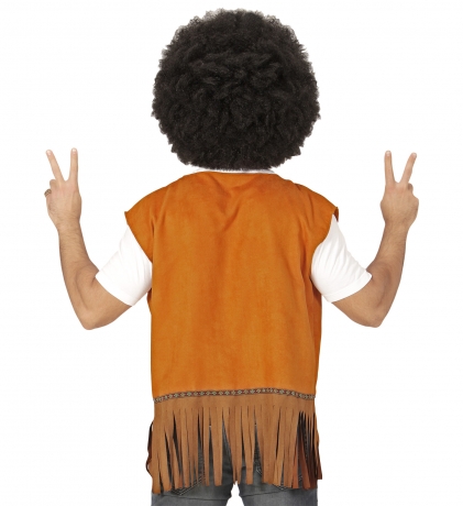 Hippieweste Hippiekleidung 60er 70er Jahre Mottoparty Peace Woodstock