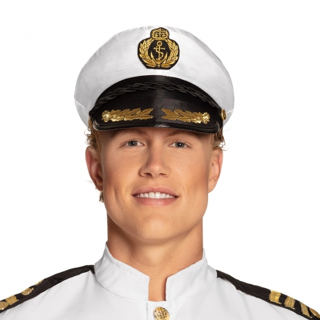 Kapitänsmütze Kapitän Admiral Edward Größenverstellbar