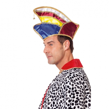 Komiteemütze 4 farbig Prinzenmütze Elferrat Prunkmütze