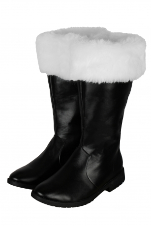 Luxuriöse Weihnachtsmannstiefel Nikolausstiefel Santa Claus