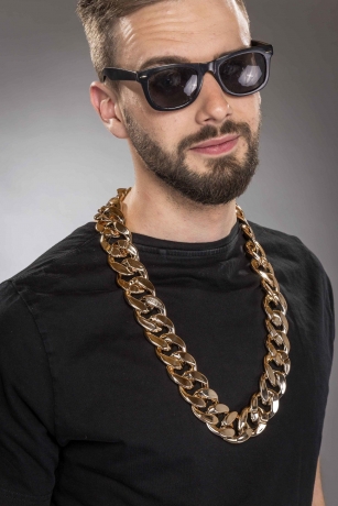 Mega Prollkette Riesen Goldkette Hip hop Rapper