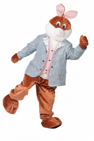 Originelles Herr Osterhase Hase Hasenkostüm mit Jacke und Weste