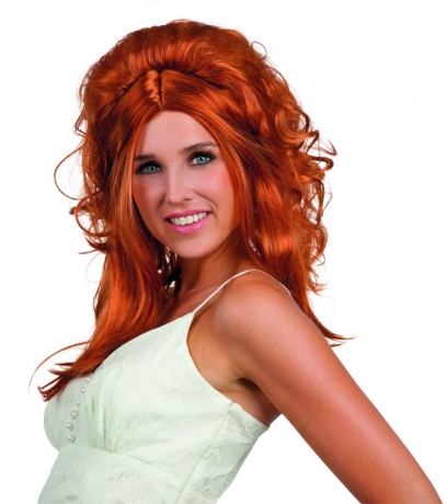 Saloongirl Steampunk Steampunkperücke Cowgirl CanCan