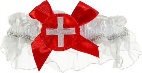 Strumpfband Krankenschwester Pflegerin Nurse