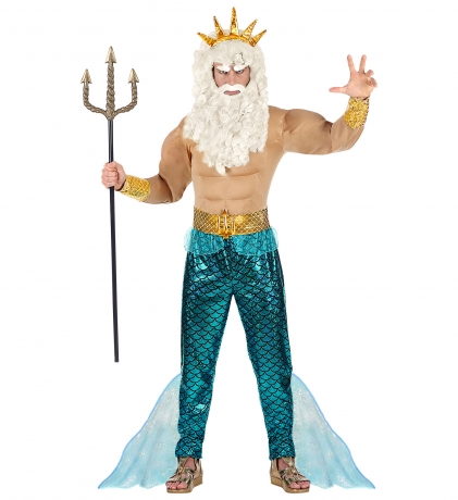 Wassermann Poseidon Atlantis Wassermannkostüm Neptun