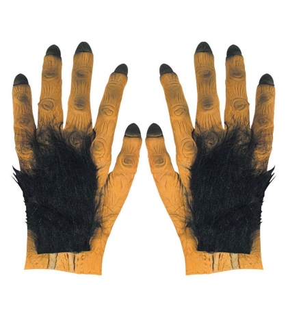 Werwolf Monsterhände behaarte Hände Krallenhand Affe Gorilla