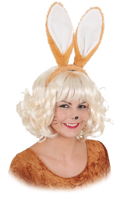 Bunny Set 2tllg Hasenzähne und Hasenohren Spaßartikel Ostern Hase Fasching 