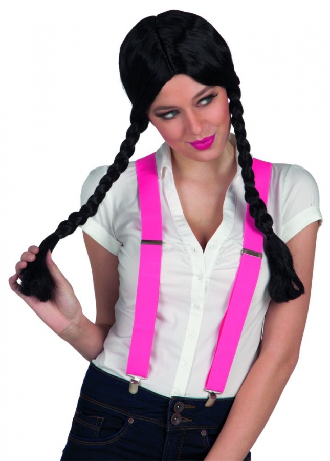 Zopfperucke braun Clearance