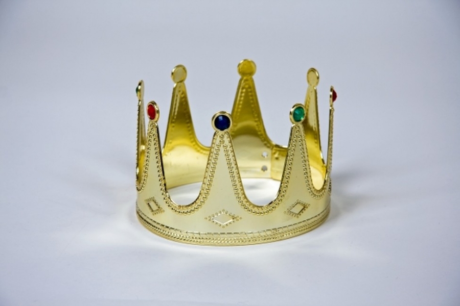 Kinder Königskrone Königliche Kinderkrone mit Edelsteinen Goldene Krone Prinz 