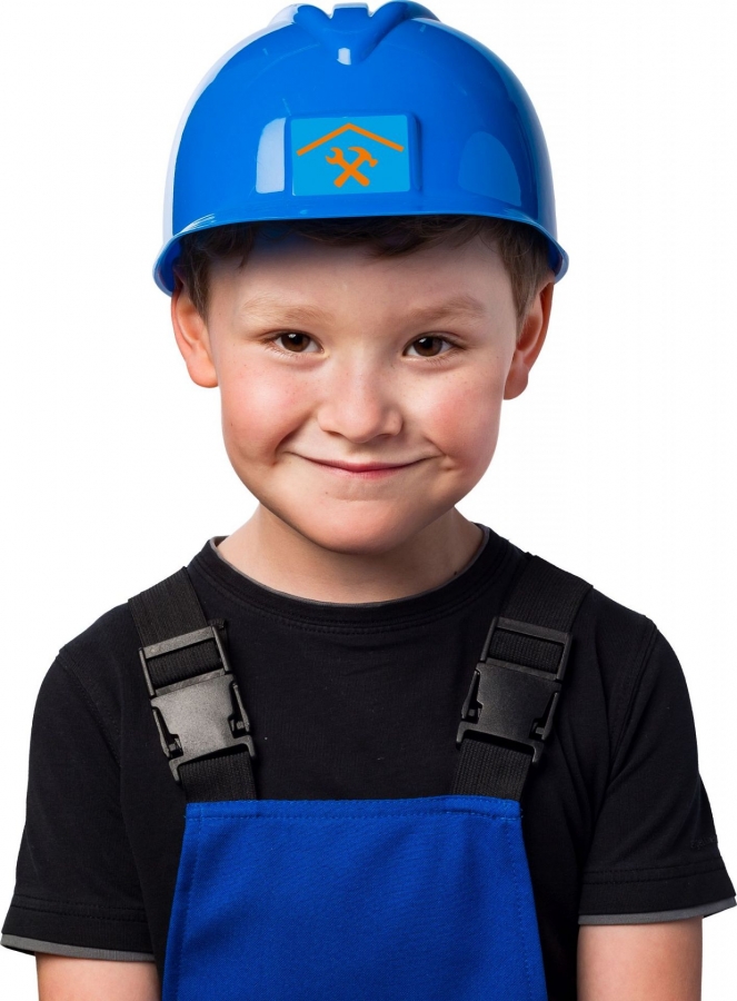 Bauhelm für Kinder Maurer Handwerker