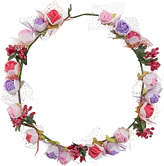 Blumenkranz Blumenmädchen Blumenhaarkranz Brautjungfern