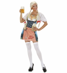Bierschürze Oktoberfest Lederhosen oder Dirndl Design Bayernschürze