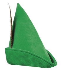 König der Diebe grüner Hut Jägerhut Robin Hut mit Feder