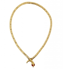 Schlangenkette Snake Schlangencollier Modeschmuck Cleopatra