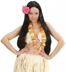 Blütenkette Blumenkette Hawaiikette NEON Sommer Sonne Strand Modetrend