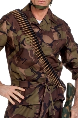 Spielzeug Munitionsgürtel Patronengürtel Soldat Army Bundeswehr
