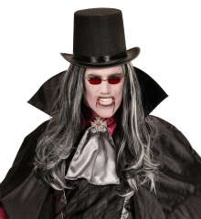 Vampir Brille rot Blutbrille Edelvampir Fürst der Finsternis Halloween