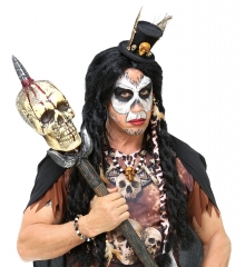 Voodoo Zauber Krieger Indianer Medizinmann Voodoo-Priester