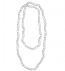 Charleston Flapper Pelzstola Charlestonstirnband Perlenkette Perlenarmband