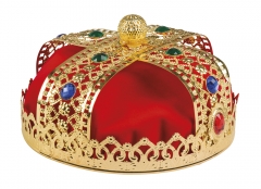 Königskrone Krone aus Metall König Prinz Mallorca Königin Prinzessin