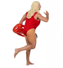 Rettungsschwimmer Junggesellenabschied roter Badeanzug
