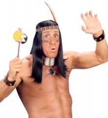 Indianer Arm oder Fussknöchelbänder mit Glöckchen Schellen