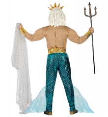 Wassermann Poseidon Atlantis Wassermannkostüm Neptun
