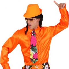 Hippiekrawatte 70er Jahre Krawatte Blumenwiese Partykrawatte