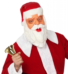 Nikolaus Nikolausmaske Weihnachtsmann Latexmaske