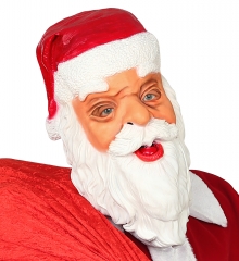Nikolaus Nikolausmaske Weihnachtsmann Latexmaske