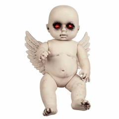 Teuflischer Engel Babyengel Horrorfigur Halloweendekoration