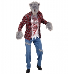 Werwolf Halloweenkostüm Wolf Wolfkostüm Komplettkostüm