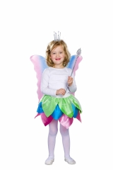Schmetterling Fee Elfe Tutu Tütü Prinzessin Kinderkostüm 4 Teile Mädchentraum