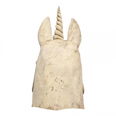 Skelettmaske Einhorn Pferdekopf Pferdeschädel Halloweenmaske Totenkopf Horrormaske