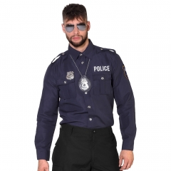 Polizeihemd Polizei Polizeiuniform Polizeikostüm Police
